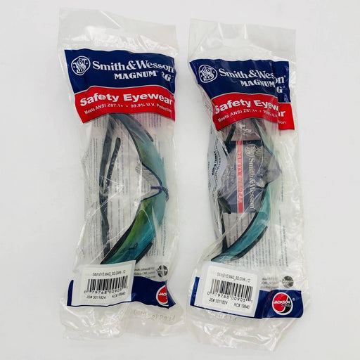 Jackson 3011824 Safety Glasses Smith & Wesson Magnum Gold Metallic Mirror 2 Pair 1