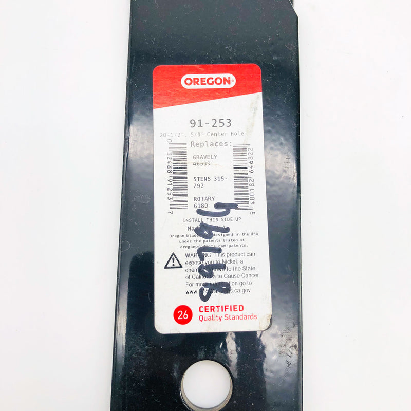 Oregon 91-253 Mower Blade New NOS For Gravely 46999 Stens 315-792 Rotary 6180 9