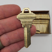 Schlage 35-100 G Key Blanks G Keyway 5 Pin Nickel Silver Box of 50 2