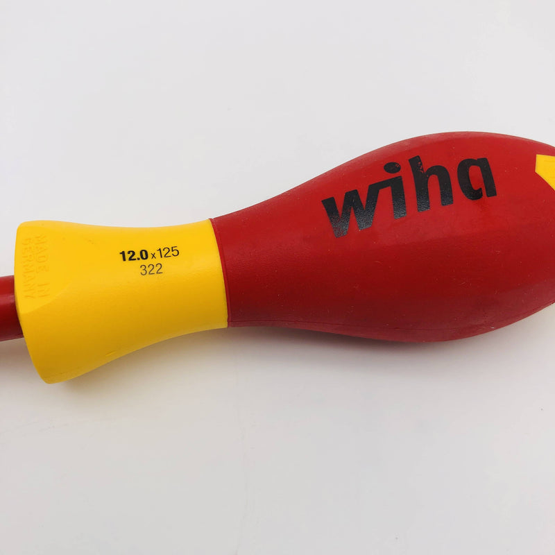 Wiha 32233 Insulated Nut Driver 12.0 x 125mm Cushion Grip Up to 10,000 Volts 3