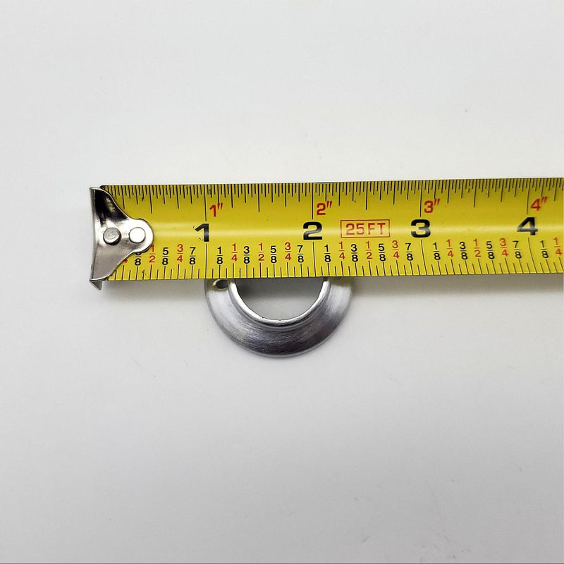 2x Schlage C603-262 Knob Cylinder Sleeves Satin Chrome for D-Series 3