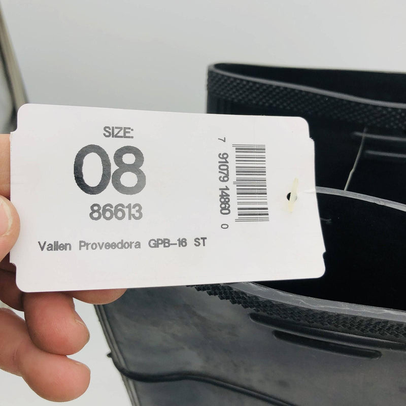 Onguard GPB-168 Work Rain Boot M8/W10 Steel Toe Cleated Outsole Black PVC 16in 4