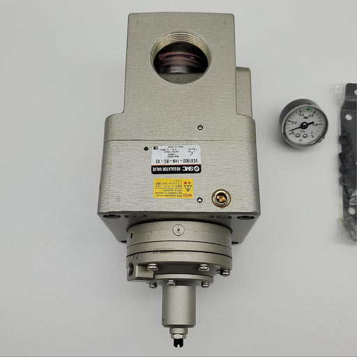 SMC VEX1900-14N-BG-X3 Regulator Pnuematic Valve 1.5" x 2" NPT Port 1MPa Bracket 2