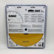 Dewalt DW8500 Circular Chop Saw Blade 14" w 1" Arbor Diamond Edge Metal Cutting 9
