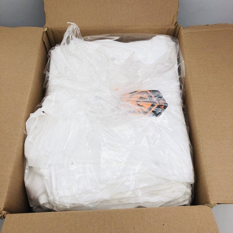 Kimberly-Clark 49003 Protective Coveralls Large A20 White Zipper Reflex 24/Case 6