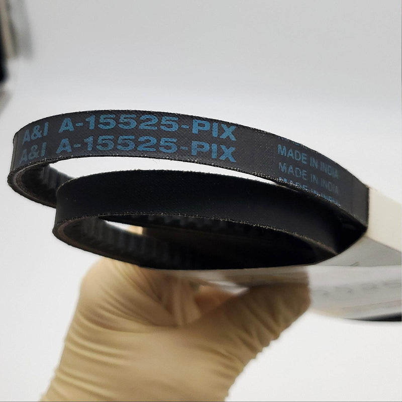 Pix 15525 Belt 15 Series 0.44" Wide 57" Length Notched Automotive Belt 2