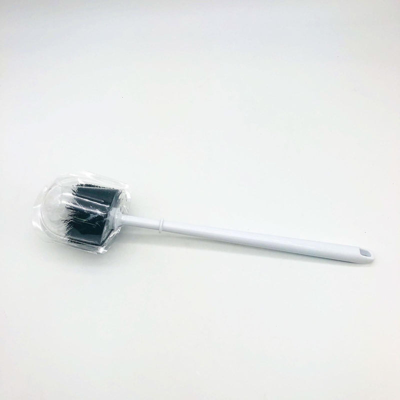 2x Toilet Bowl Brush European Style 13" Handle Polypropylene Curved Head 11