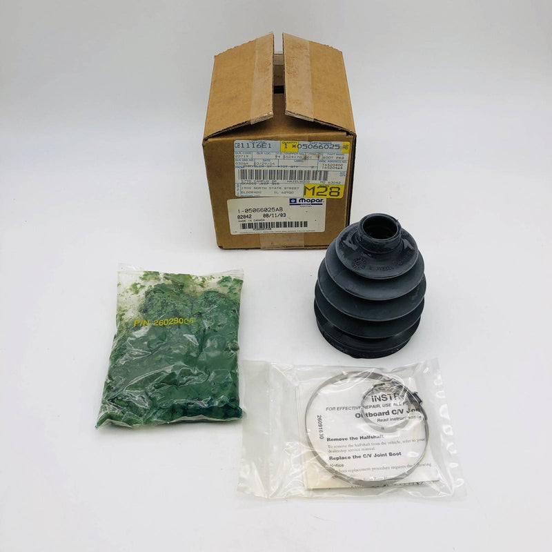 Mopar 5066025AB Boot Package Half Shaft OEM New Old Stock NOS Open 4