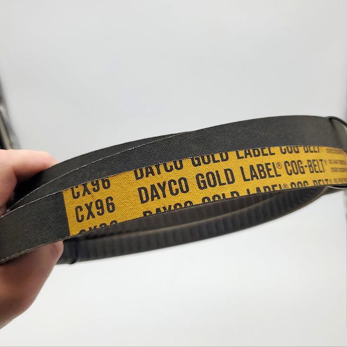 Dayco CX96 Belt 7/8" Width 100" Length Gold Label Cogged V-Belt 3