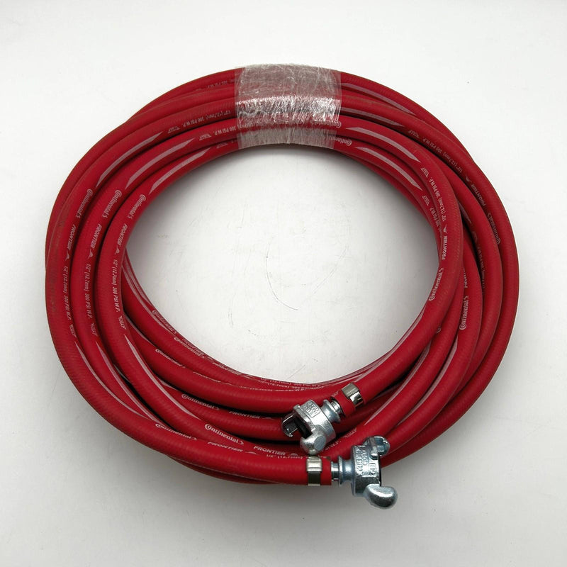 Continental Frontier 137051 Air Hose 1/2in x 50ft w/ Dixon AM1 Fitting 300 PSI 9