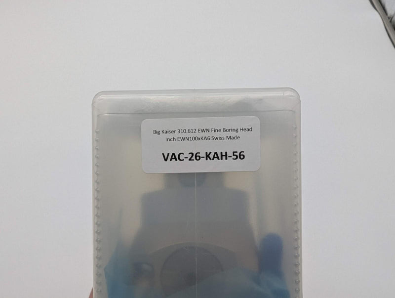 Big Kaiser 310.612 EWN Fine Boring Head Inch EWN100xKA6 Swiss Made