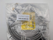 Turck VIS 2-D669-5M-RS 5.3T Dual Ended QD Cable DIN 43650 to 5 Pin M12 Male 6