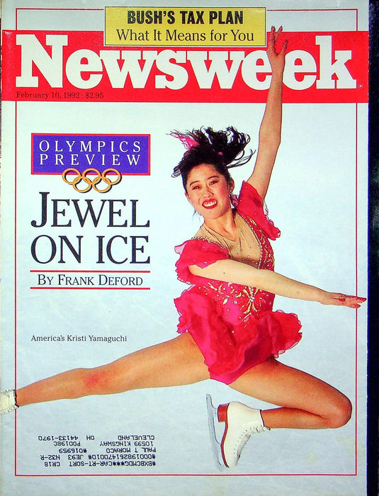 Newsweek Magazine February 10 1992 Kristi Yamaguchi Ladies Figure Skating Cover 1