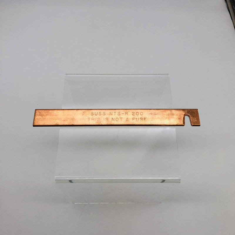 Cooper Bussman NTS-R-200 Buss Neutral Dummy Fuse Copper Pack of 1 10
