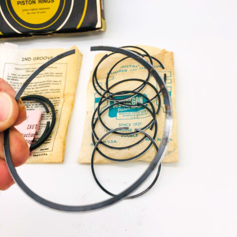 Muskegon BC1602 Piston Rings Standard NOS For Jeep 919194 Open 3