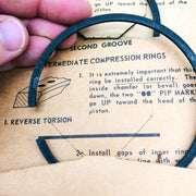Jeep 919194 Piston Rings Standard New Old Stock NOS BC1602 Std Open 7