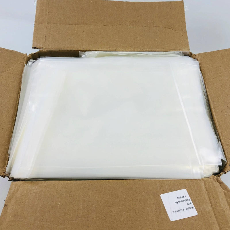 Clear Polybag 10"x15" 6Mil Lay Flat Open Top Berry Global POLYBAG12 750 Bags/Cs 1