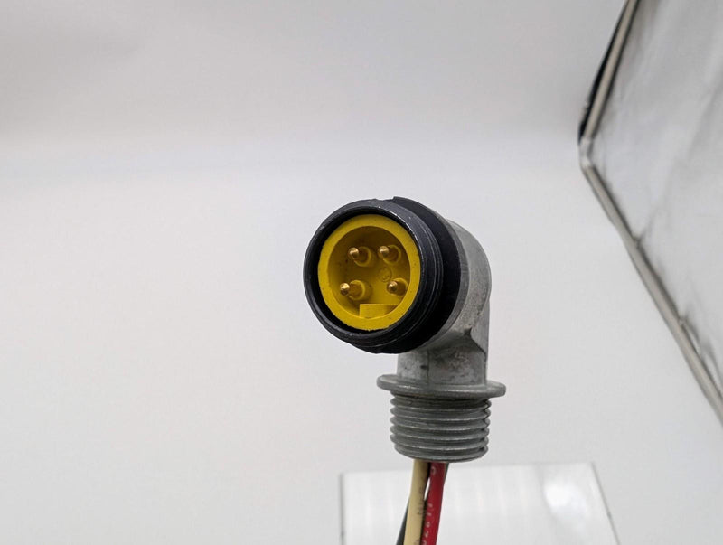 TPC 89400 Quick Connect 90 Deg 4 Pin Male Receptacle w/ 12in Leads 2