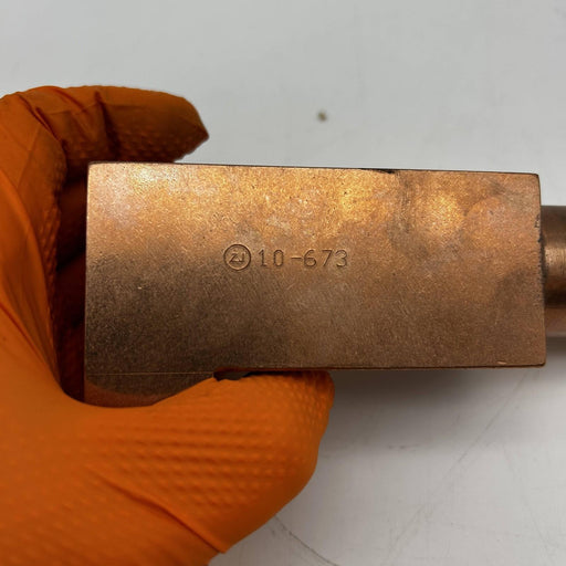 ZJ Industries ZJ10-673 Electrode Holder PJW-78 Solid Copper 2