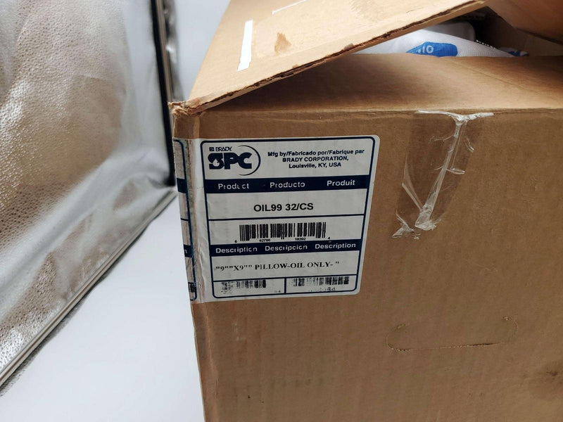 SPC OIL99 Oil Only Absorbent Pillows 9" x 9" Case of 32 15.4 Gal Total Capacity 4