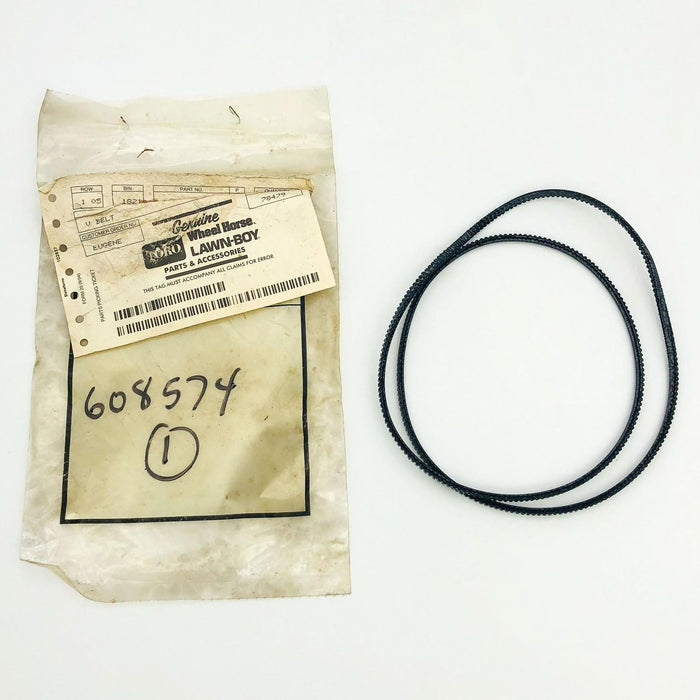 Lawn-Boy 608574 Upper Drive V Belt OEM NOS Replaces 605837 1