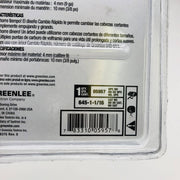 Greenlee 05957 Carbide Tipped Hole Cutter Quick Change 1-1/16" Stainless Steel 5