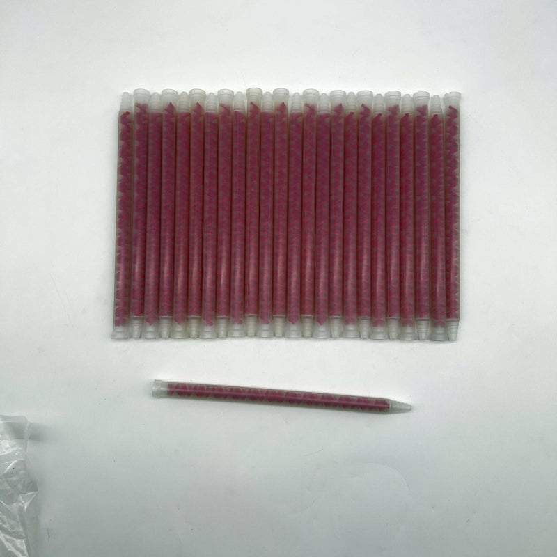 Ellsworth Adhesives EDS500-24S Static Mixer Nozzle 0.5" x 24 Stepped Red 25pk 7