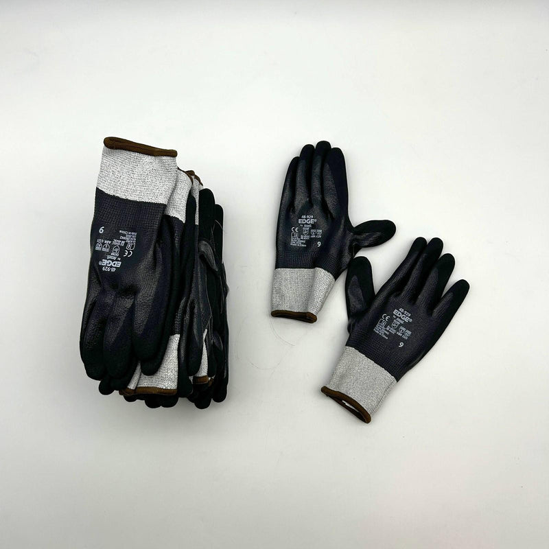 Ansell Edge 48-929 Cut and Oil-Resistant Gloves Size 9 Large Nitrile Coat 12 Prs 1