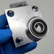 Rixson 147 3/4" Offset Pivot Set Satin Chrome & Bronze RH Fits Floor Closers 4