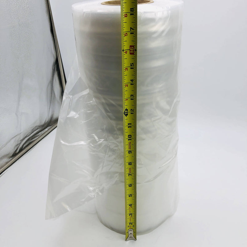 Centerfold Plastic Sheeting 18in x 500ft 3 Mil Thick Opens to 36in CF H85943 1rl 4