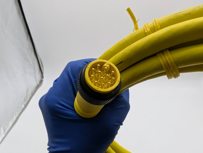 TPC Wire CN212F15F020 Quick Connect Cable 12 Pin 90 Deg Female to Male 20 Feet 2