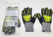 Mapa Exonit 535 Impact & Cut Resistant Work Gloves Medium Oil Repellant 2 Pair 1