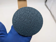 Hermes BW 184 VEL 5" Sanding Discs 40 Git Velour Backed Zirconia Alum Pack of 50 2