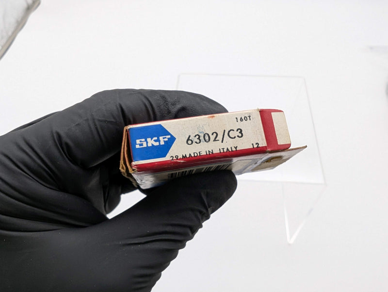 SKF 6302 JEM Radial Ball Bearing 15mm Bore 42mm OD 13mm Width Deep Groove 3
