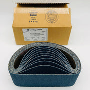 Boring-Smith 20353 Sanding Belt 4" x 24" AZX 36 Grit BTZZBL Poly Cotton 10pk 1