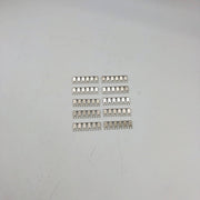 10x Marathon 601RJ-06 Busbar Jumper Double Row Terminal Blocks 6 Positio 11.1 mm 9