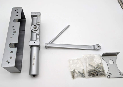 Norton 7500H Door Closer Narrow Projection Hold Open Aluminum Finish Size 2-6 1