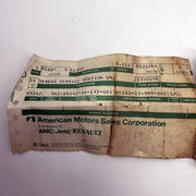 AMC Jeep 8123249 Clamp Rear Propeller Shaft Body End Dust Cover Large OEM NOS 3