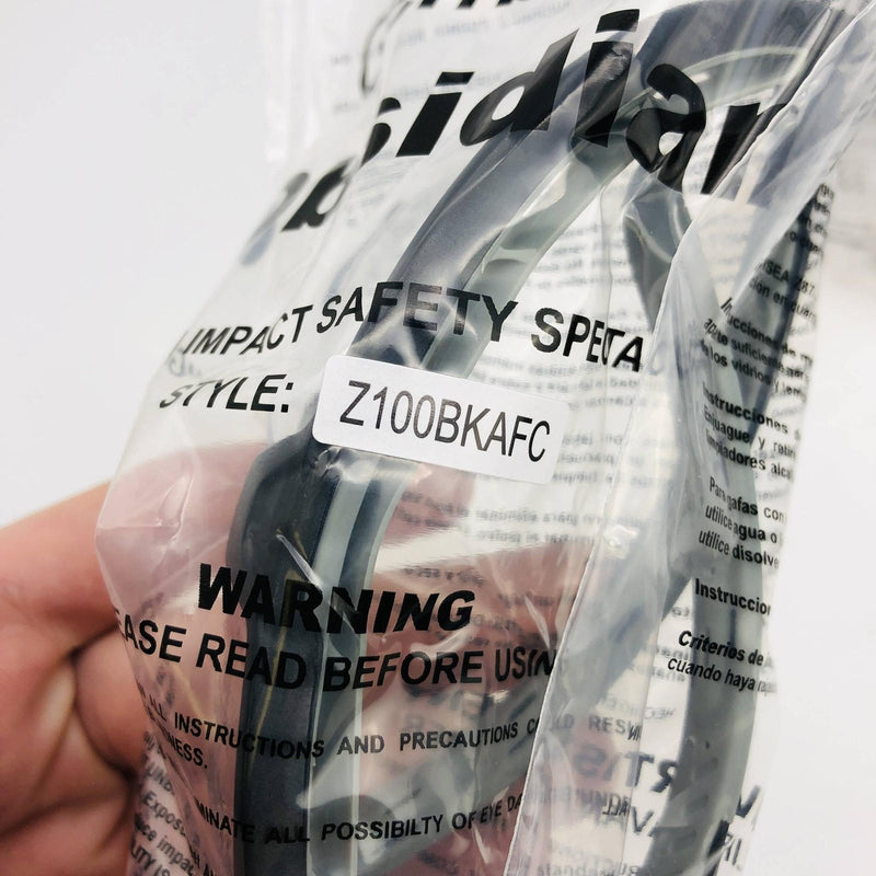 Magid Gemstone Z100 Safety Glasses Obsidian Clear Anti Fog Z100BKAFC Lot of 6 3