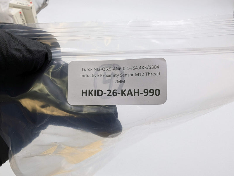 Turck NI2-Q6.5-AN6-0.1-FS4.4X3/S304 Inductive Proximity Sensor M12 Thread 2MM