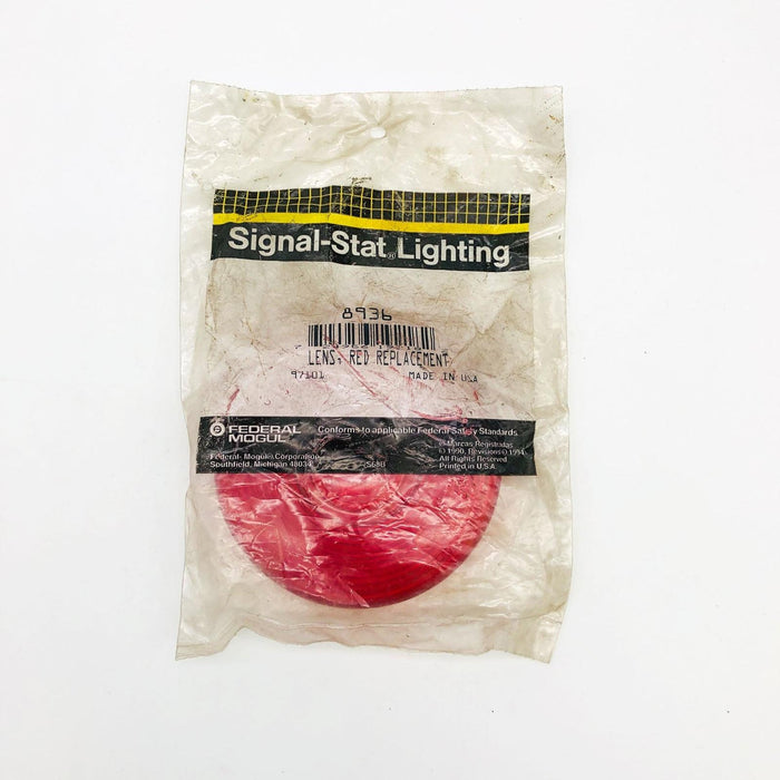 Signal Stat 8936 Lens Red Replacement New Old Stock NOS Sealed 5