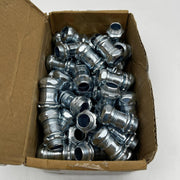50pk Hubbell Raco 2902 EMT Compression Connector Uninsulated 1/2" Dry Location 1