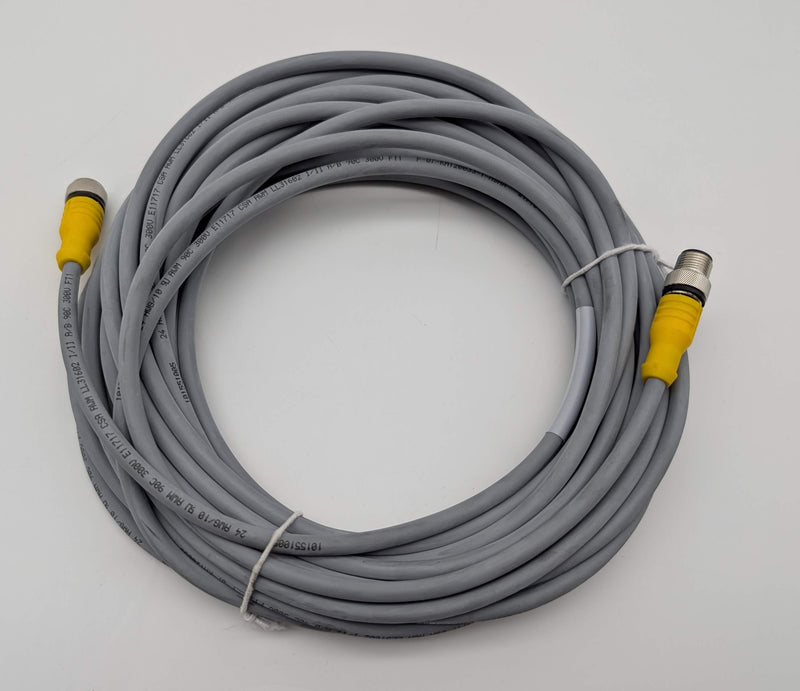 Turck RKC 10T-10-RSC 10T/S90 Actuator Sensor Cable 10 Pin M12 Male to Fem 10 M