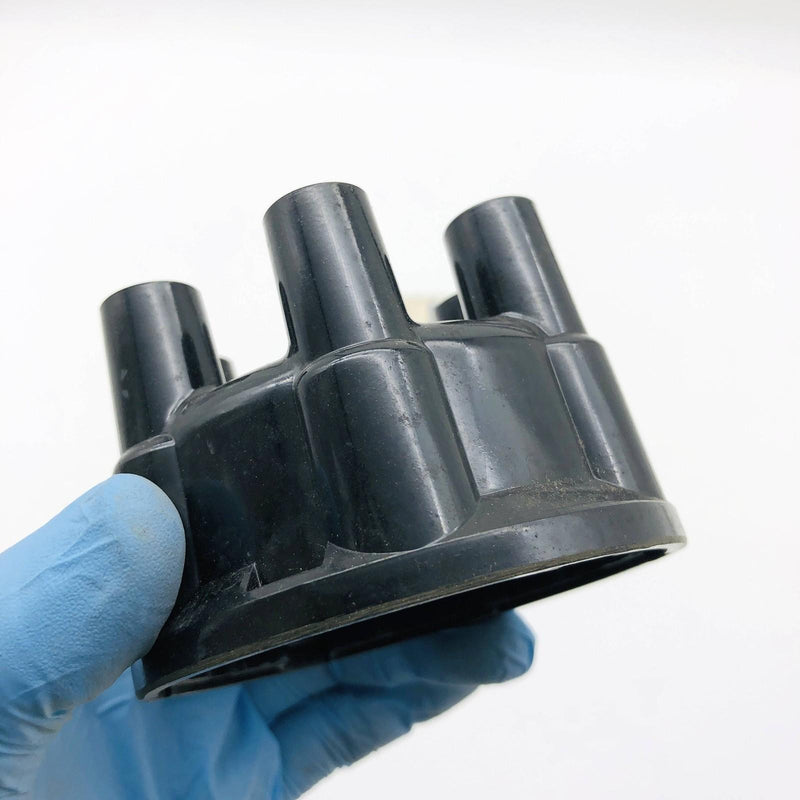 Crown 948872 Distributor Cap Black New Old Stock NOS For Jeep 6