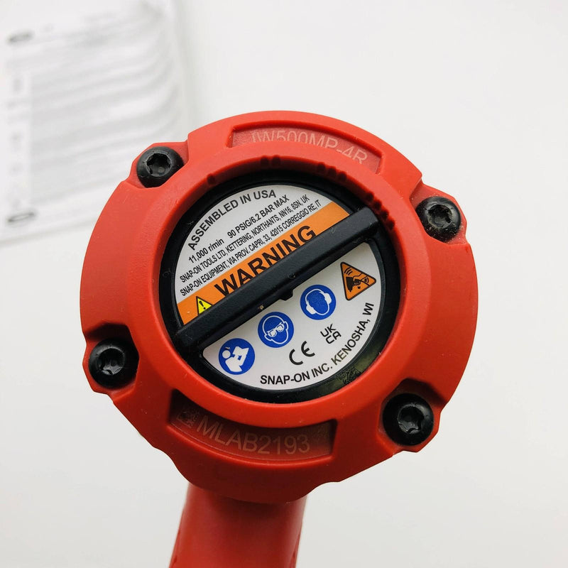 Sioux IW500MP-4R Pneumatic Impact Wrench 1/2" 9400 RPM 780 ft.-lb. Max Torque 11