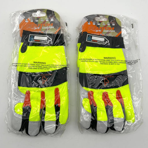 Superior MXGKGHV Leather Glove Size XL Goatskin Cut Lvl 5 Hi Visibility 2 Pairs 1