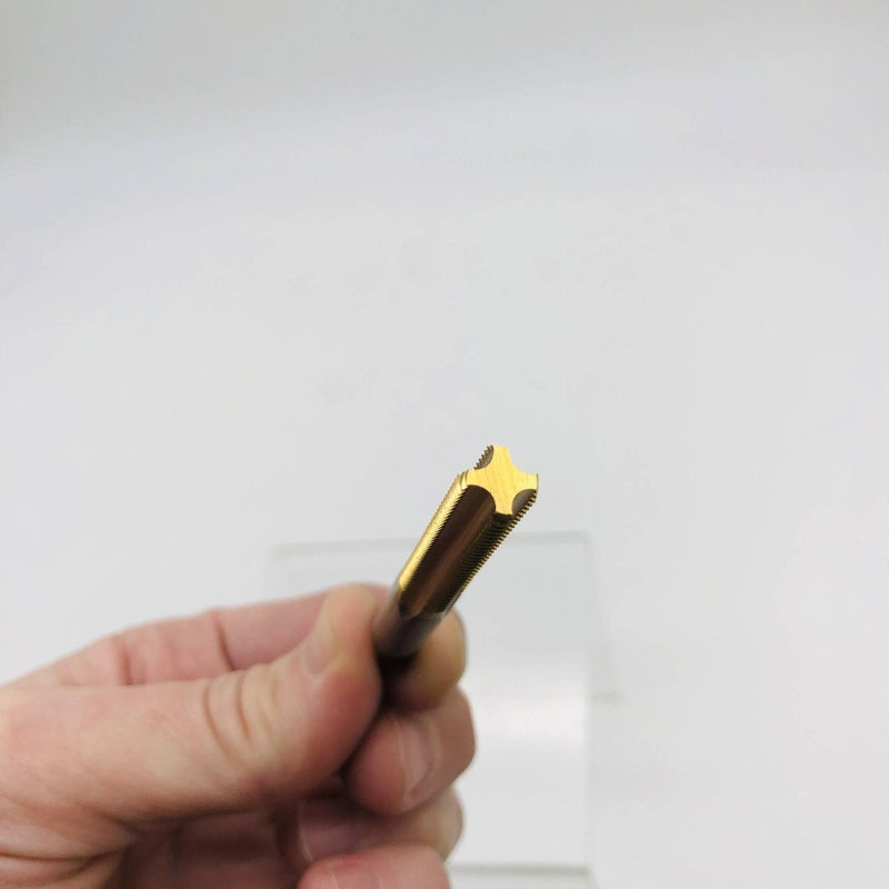 Exactek 3195403 End Mill 5/16-24 4 Flute H3 Bott HSS Hand TiN G1521 7