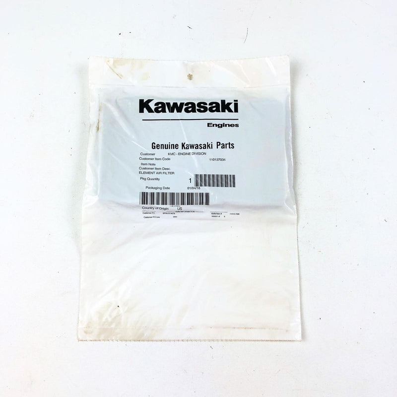Kawasaki 110137034 Air Filter Element Pre OEM New Old Stock NOS 5