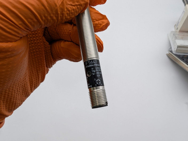 IFM IFA2004-FRKG/US-100-IRF Inductive Proximity Sensor 4mm Range M12X1 Threaded 4