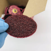 3M Scotch Brite 25764 Disc 2in x NH Roloc TSM SF Conditioning A/O Medium 50pk 3